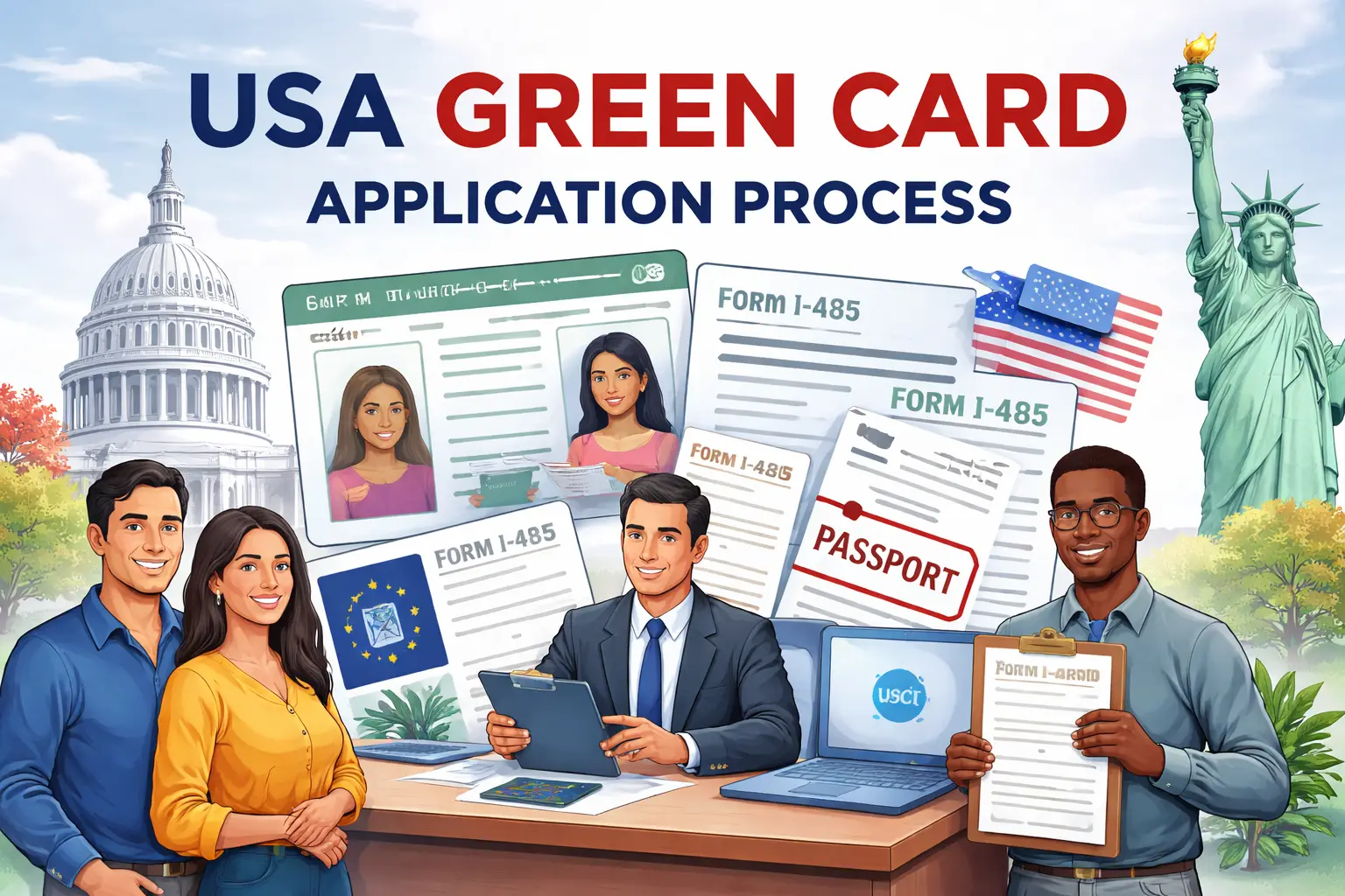 Green Card Process usa