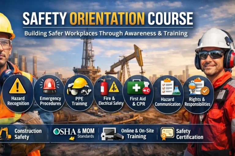 Safety Orientation Course: Building Safer Workplaces Through Awareness and Training